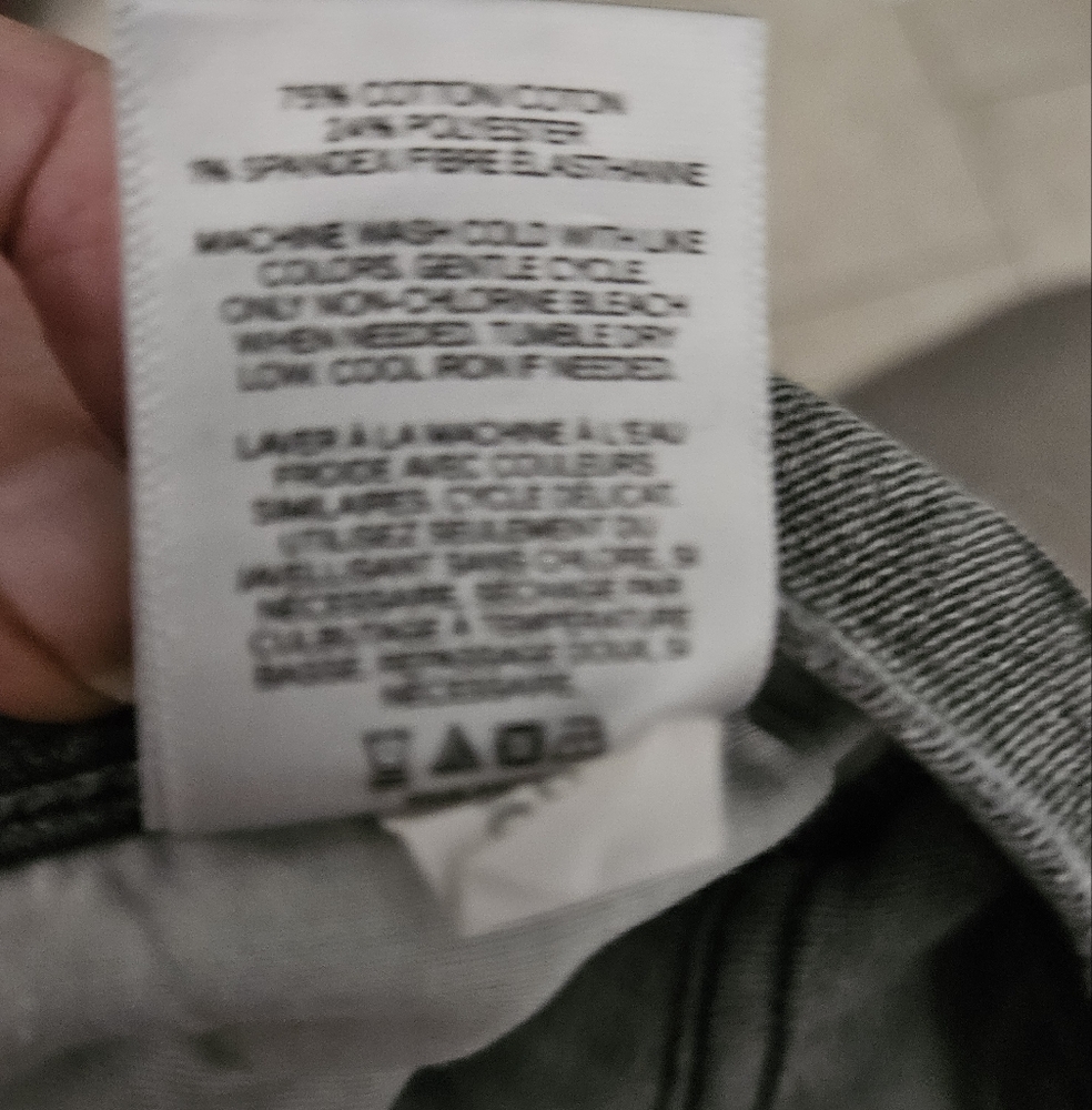 Express Gray Floral Ankle Jeans 10R - Picture 6 of 6